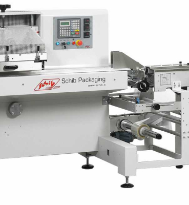 Gebruikte Flowpackmachine SCHIB CO50BB – robuuste bovensealer (bouwjaar 2004)
