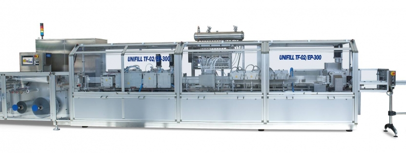 Unifill, TF-01, high speed monodose verticale blistermachine