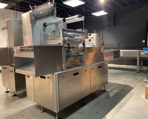 Gebruikte RVS REEPACK traysealer REEFLEX